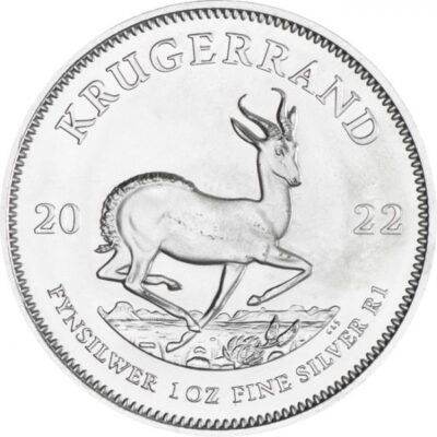 Južnoafriški Krugerrand srebrni 1 unča