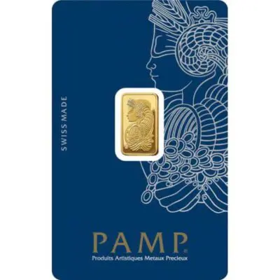 Zlata ploščica Pamp Fortuna 2,5 g