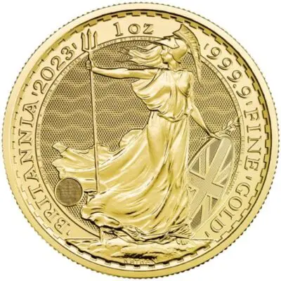 Britanija Velike Britanije KCIII 1 unča